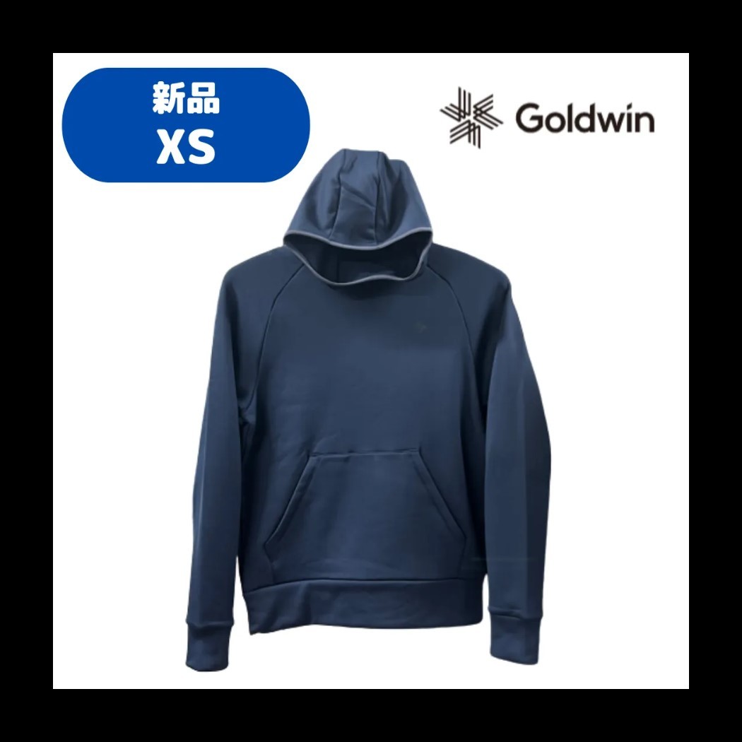 【D-28】　size/XS　GOLDWIN　ゴールドウイン　BULKY FLEECE HOODIE　G52701P　カラー：Ｎネイビー　ミドルウェア