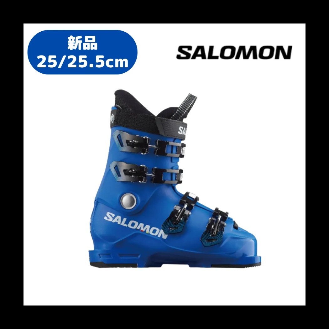 【D-32】　size/25/25.5cm　SALOMON　サロモン　S/RACE 60T L　L47049300　スキーブーツ　カラー：RACE BLUE