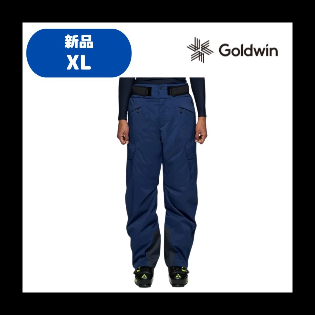 【D-46】　size/XL　GOLDWIN　ゴールドウイン　23-24 G-Solid Color Cargo Wide Pants　G33357　カラー：RP/DZ　スキーパンツ_画像1