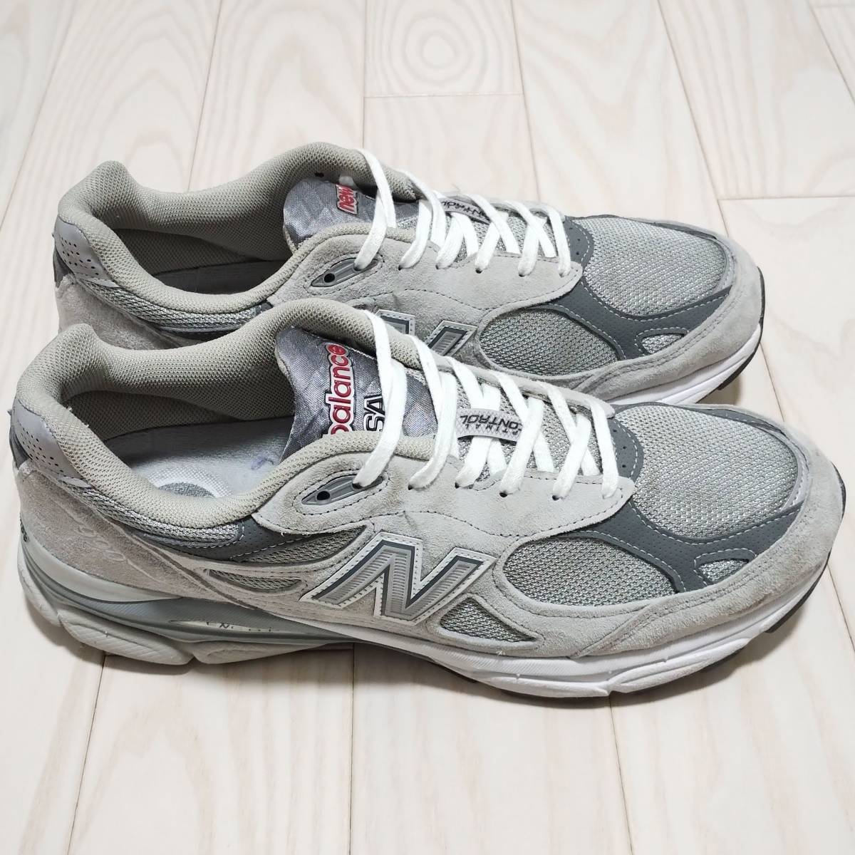 【USA製】 NEW BALANCE M990GY3 10.5D 28.5cm グレー ヘリテージ ニューバランス 576 996 1500 1400 1300 アメリカ製 米国製_画像2