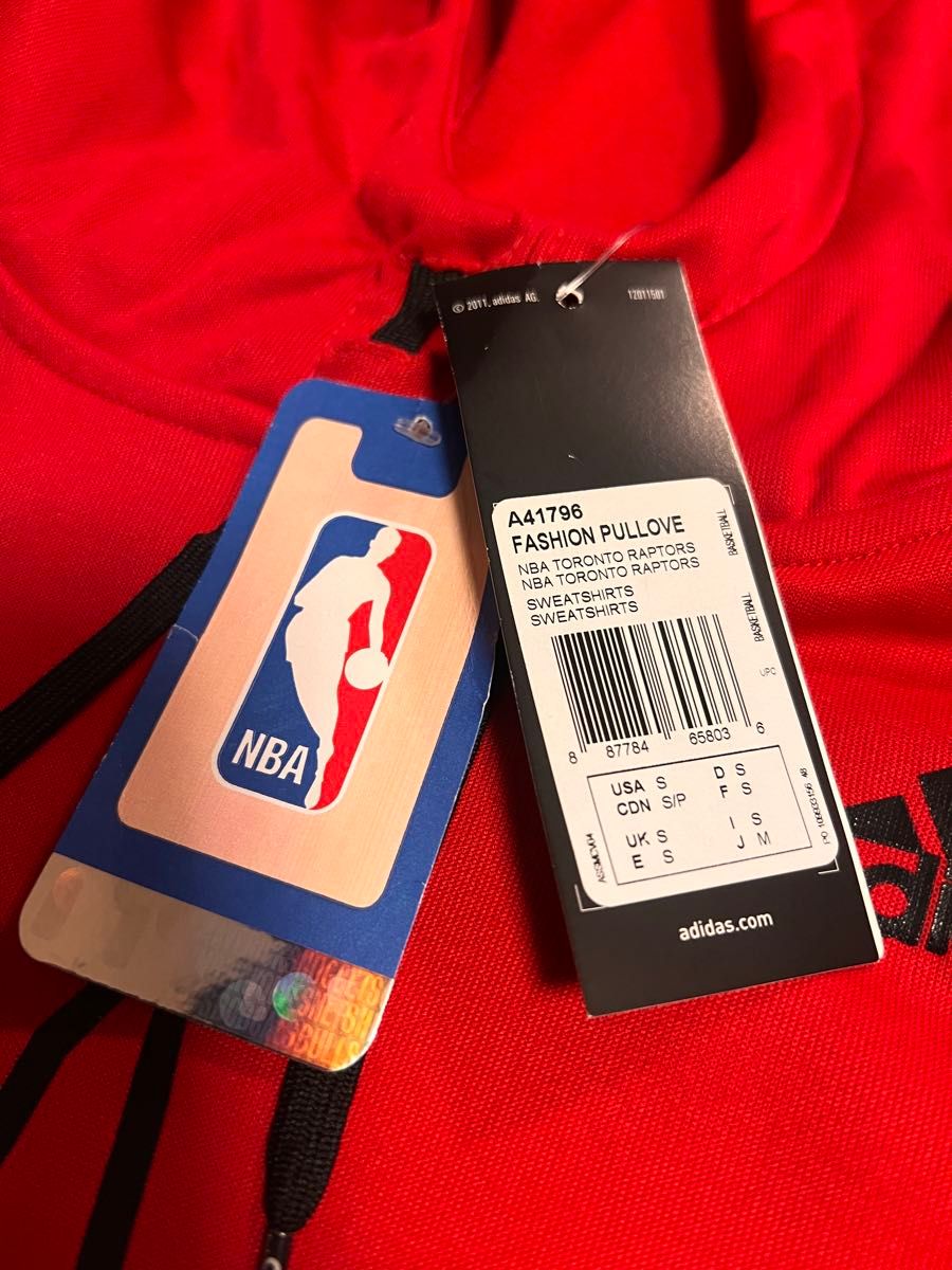 [未着] Adidas NBA Toronto Raptors トロントラプターズ　パーカー