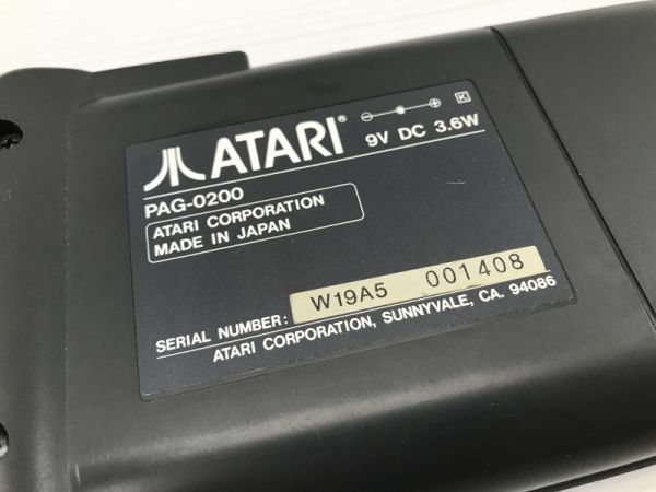 #35/RM604★【本体のみ】ATARI(アタリ) LYNK リンクス 本体 PAG-0200 ゲーム機 レトロゲーム ジャンク_画像6