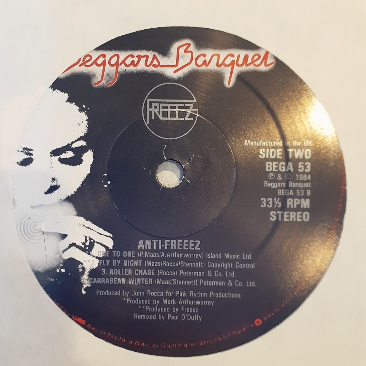 FREEEZ / ANTI-FREEEZ /LP/SOUTHERN FREEEZ 別バージョン！！/BRIT FUNK,UK JAZZ FUNK,BOOGIE,ELECTROの画像3