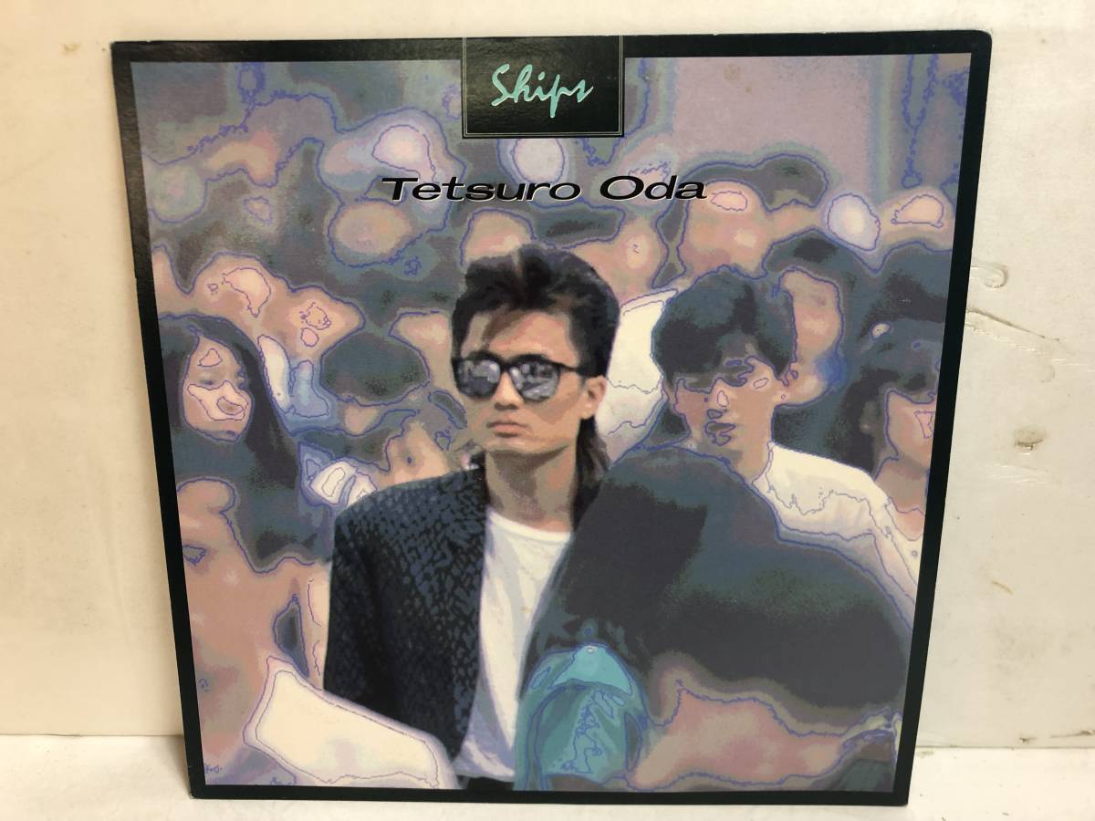 40113S 見本盤 12inch LP★織田哲郎/Ships★28AH 2219_画像1