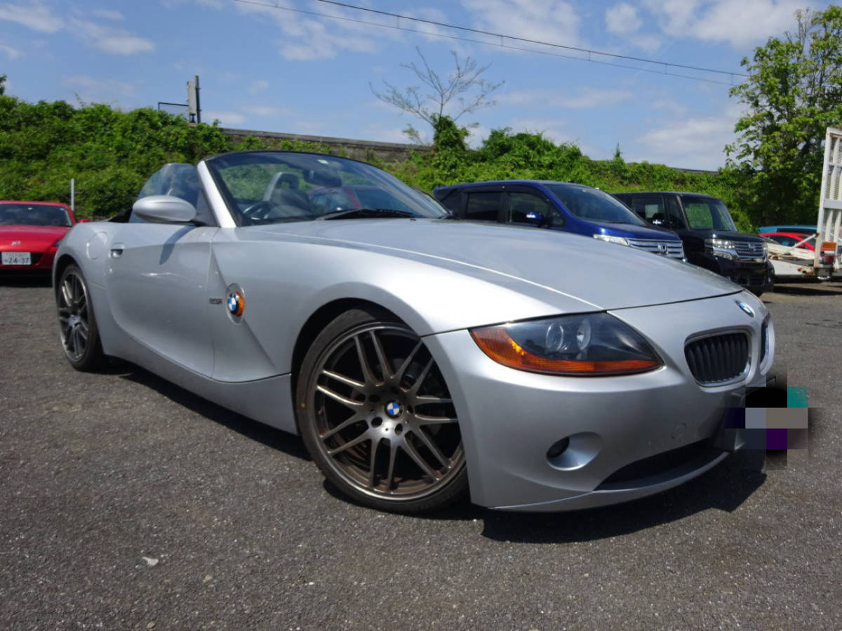 ＢＭＷ　Ｚ４　電動オープンＯＫ美車　無事故車　車検Ｒ５／９月　19インチアルミ　ＨＩＤ　キーレス　ＥＴＣ_画像1