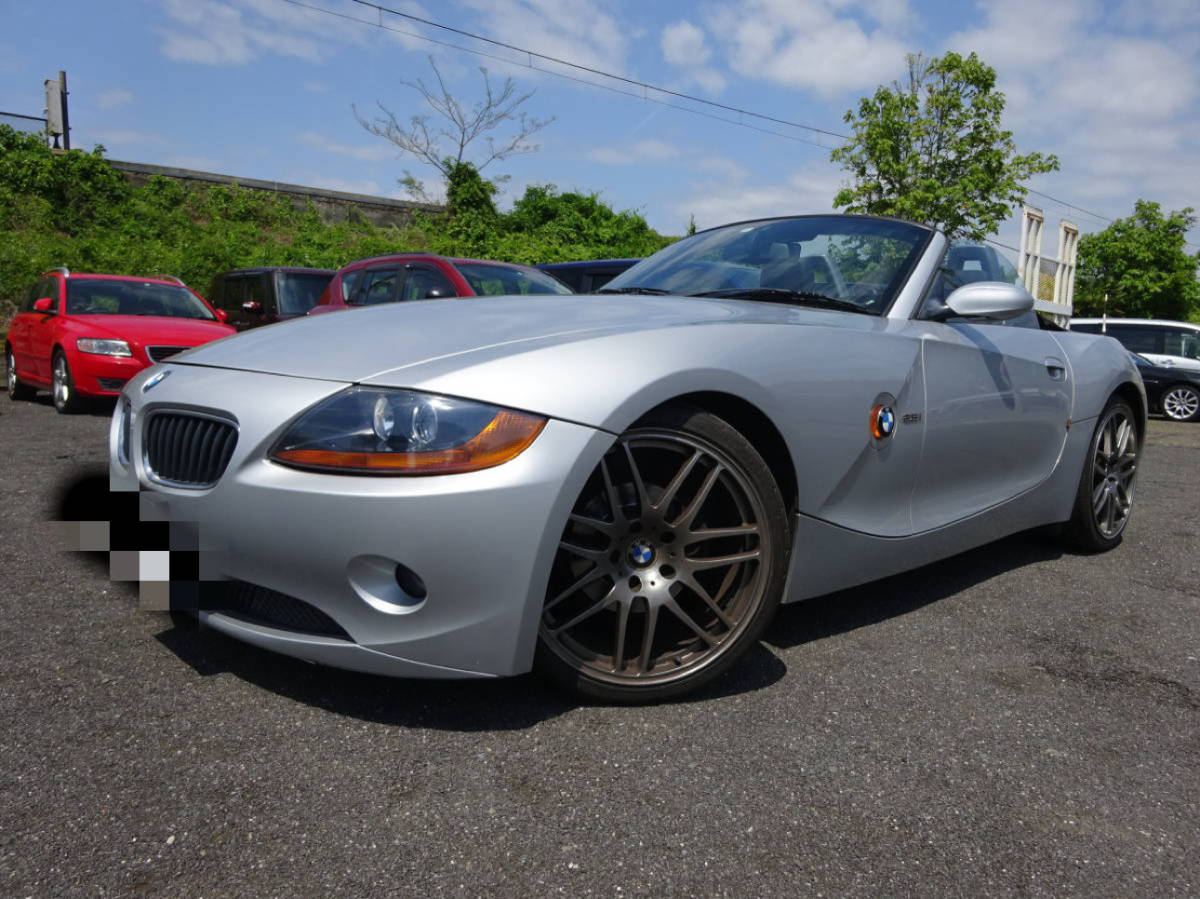 ＢＭＷ　Ｚ４　電動オープンＯＫ美車　無事故車　車検Ｒ５／９月　19インチアルミ　ＨＩＤ　キーレス　ＥＴＣ_画像4