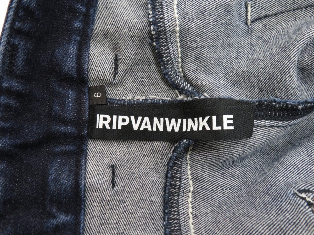 2P8900■ripvanwinkle RB-139 DEEP COLOR JEANS リップヴァンウィンクル ディープカラージーンズ ストレッチデニム_画像3