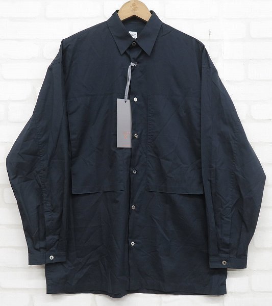 6T1624■新品 E.TAUTZ CORE LINEMAN SHIRT XSHI01 2009 イートウツ コアラインマンシャツ 日本製_画像1