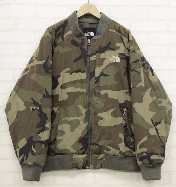 1J6749■ノースフェイス Q THREE ジャケット MA-1 THE NORTH FACE