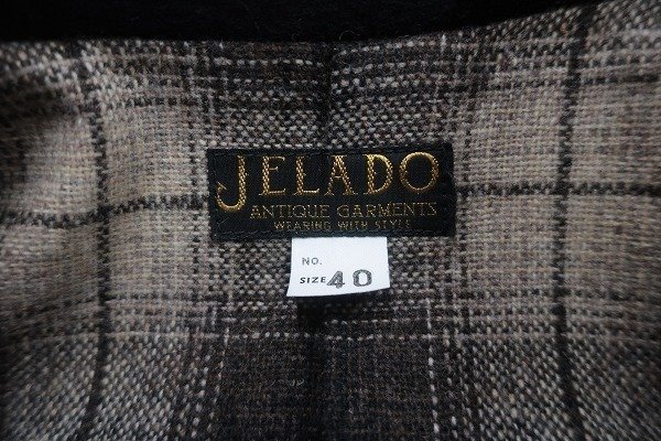 2J7754■ジェラード 5MB-1206 ショールカラーPコート ドンキーコート JELADO DONKEY COAT_画像4