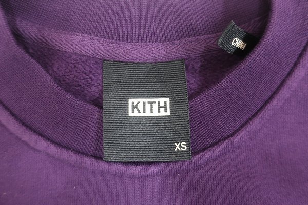 6T2872#KITH CYBER MONDAY CREWNECK TYRE Kiss box Logo тренировочный 