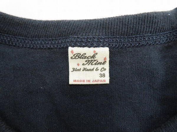 6T6670【クリックポスト対応】フラットヘッド BLACK MINT GOLDEN 50’S 半袖Tシャツ THE FLATHEAD_画像4