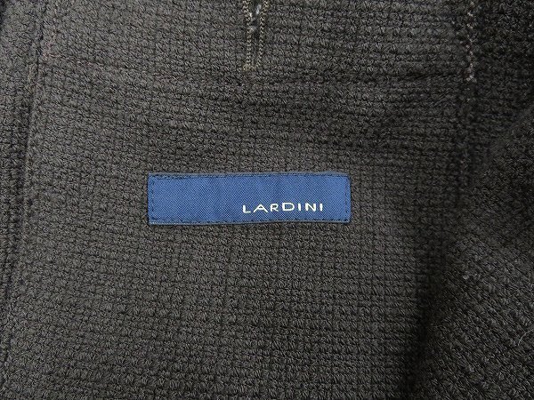 6T1545■ラルディーニ 3Bウールニットテーラードジャケット LARDINI_画像3