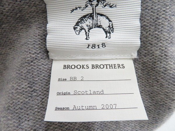 7T0739■未使用品 ブルックスブラザーズ カシミヤタートルネックニット BROOKS BROTHERS_画像3