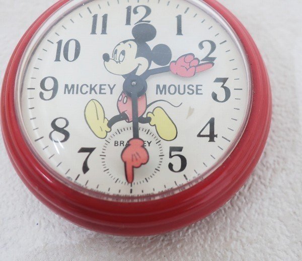 1A9890【クリックポスト対応】ブラッドリー ミッキーマウス 手巻懐中時計 ビンテージ BRADLEYの画像4