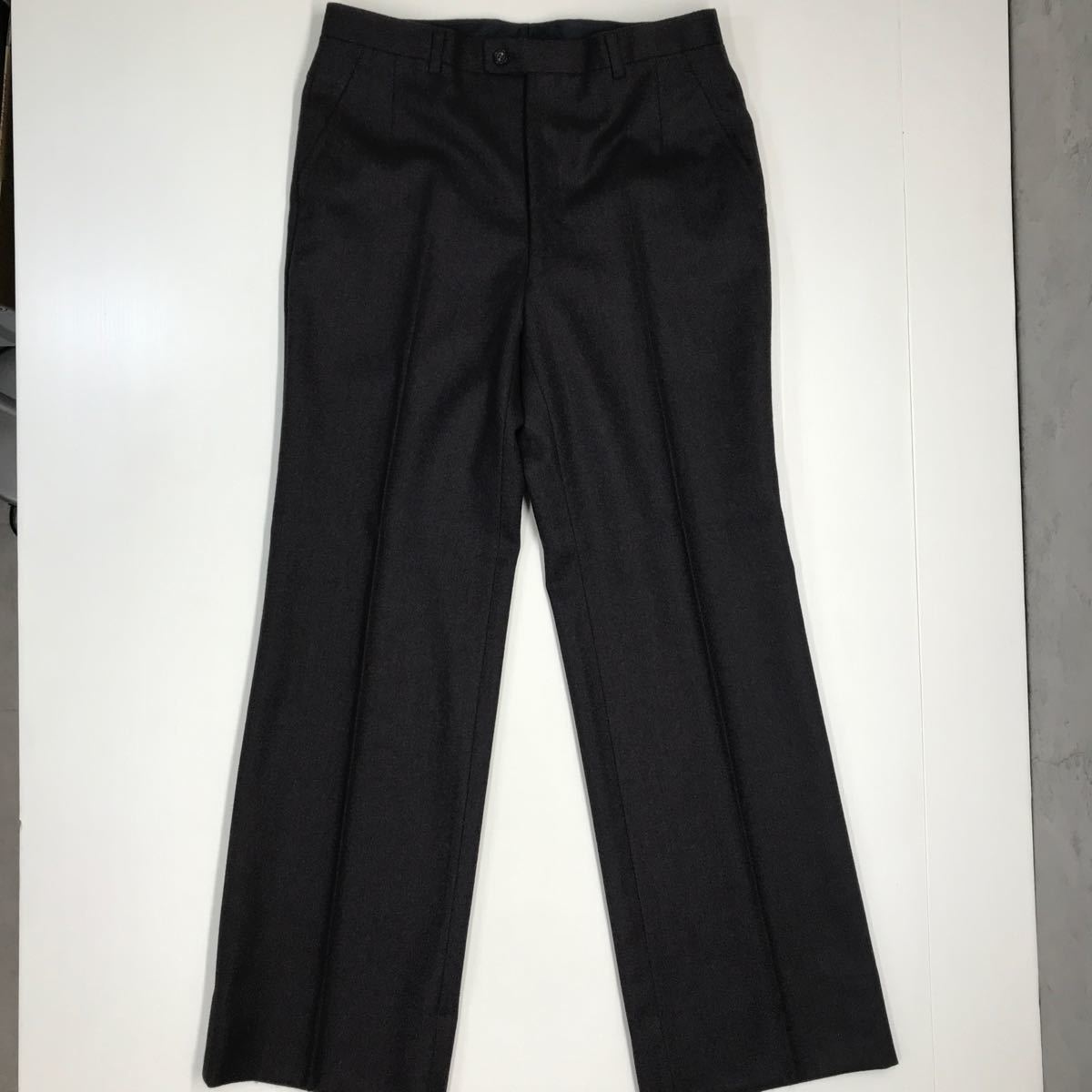 美品　LANVIN PARIS ランバン　ウールスーツ　3ピース　ブラウン　サイズH50-26 セットアップ　31-1a_画像8