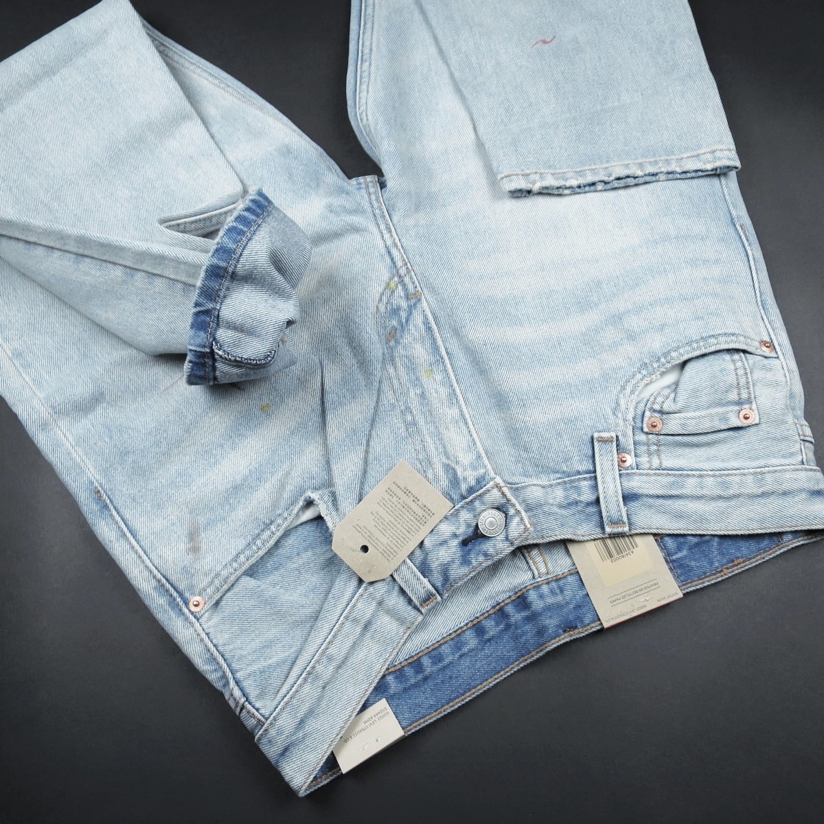 新品★Levi's/リーバイス/550'92 リラックステーパードジーンズA341/ペイント加工/【30】_画像6