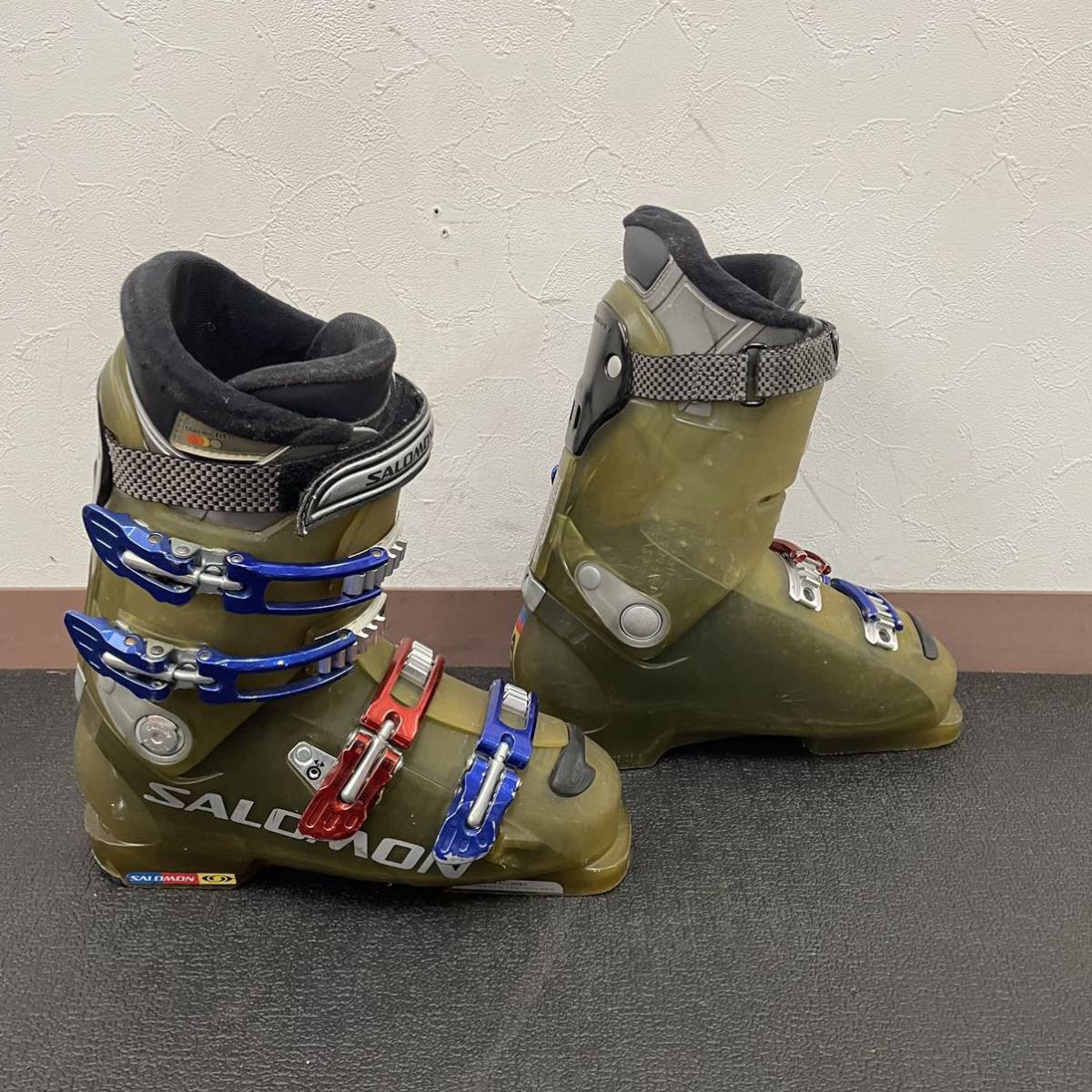 [SB057] used ski boots *SALOMON Salomon *COURSE 100* size :25.0~25.5cm 295mm* fan ski ski supplies snow wear 