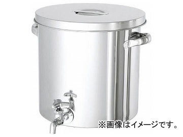 日東 ステンレスタンク ストレート貯蔵用タンク(蛇口付) 4L ST-W-18(7516380)