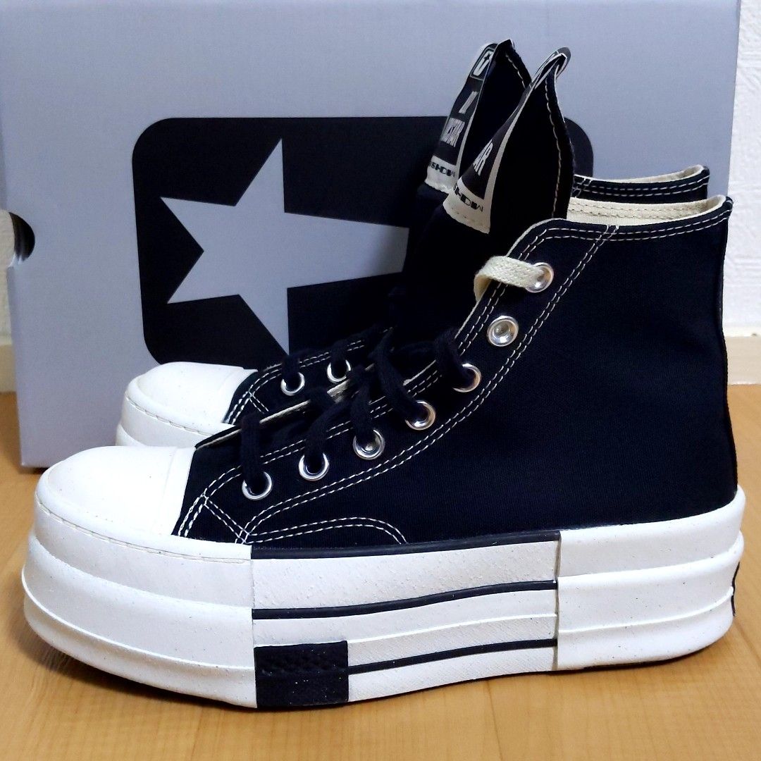 新品 CONVERSE×RICK OWENS DRKSHDW ハイカット 厚底|Yahoo 新品 CONVERSE×RICK OWENS DRKSHDW ハイカット 厚底|Yahoo