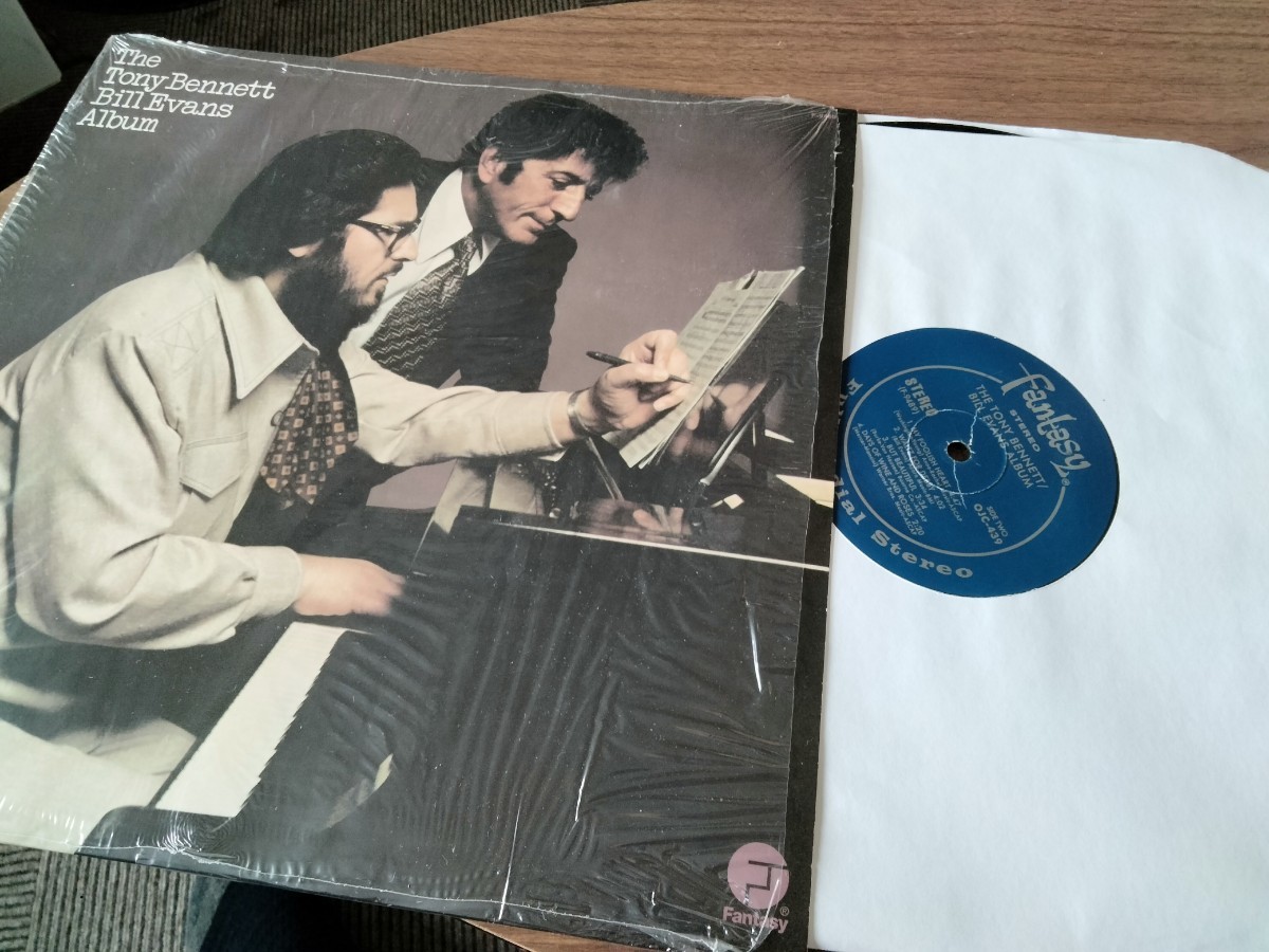 The Tony Bennett / Bill Evans Album Fantasy Records F-9489 OJC-439 Made in USA LP レコード トニー・ベネット ビル・エヴァンス_画像1