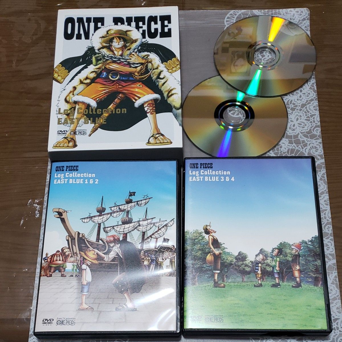 ワンピース ログコレクション DVD 6個セット ワンピース ログコレクション DVD 6個セット
