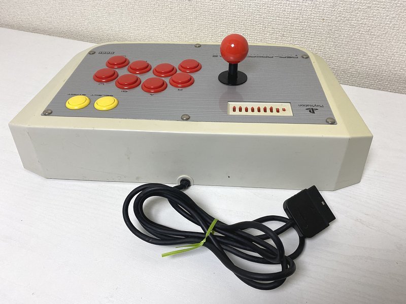 送料無料■HORI ホリ リアルアーケードプロ REAL ARCADE PRO.2 HP2-205 PS・PS2対応 未チェック品_画像4