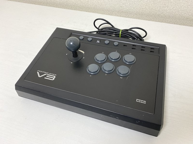 送料無料■HORI ホリ FIGHTING STICK V3 HP3-59 PS3用 未チェック品_画像1