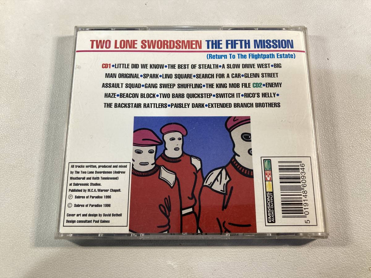 【1】7289◆Two Lone Swordsmen／The Fifth Mission (Return To The Flightpath Estate)◆2枚組◆輸入盤◆の画像2