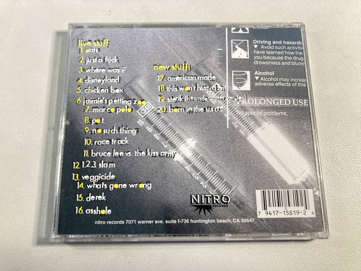 【1】M7368◆Guttermouth／Live From The Pharmacy◆ガターマウス◆輸入盤◆_画像2
