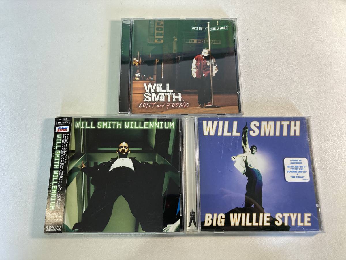 W8183 ウィル・スミス 3枚セット｜Will Smith Big Willie Style Willennium Lost and Found ビッグ・ウィリー・スタイル_画像1