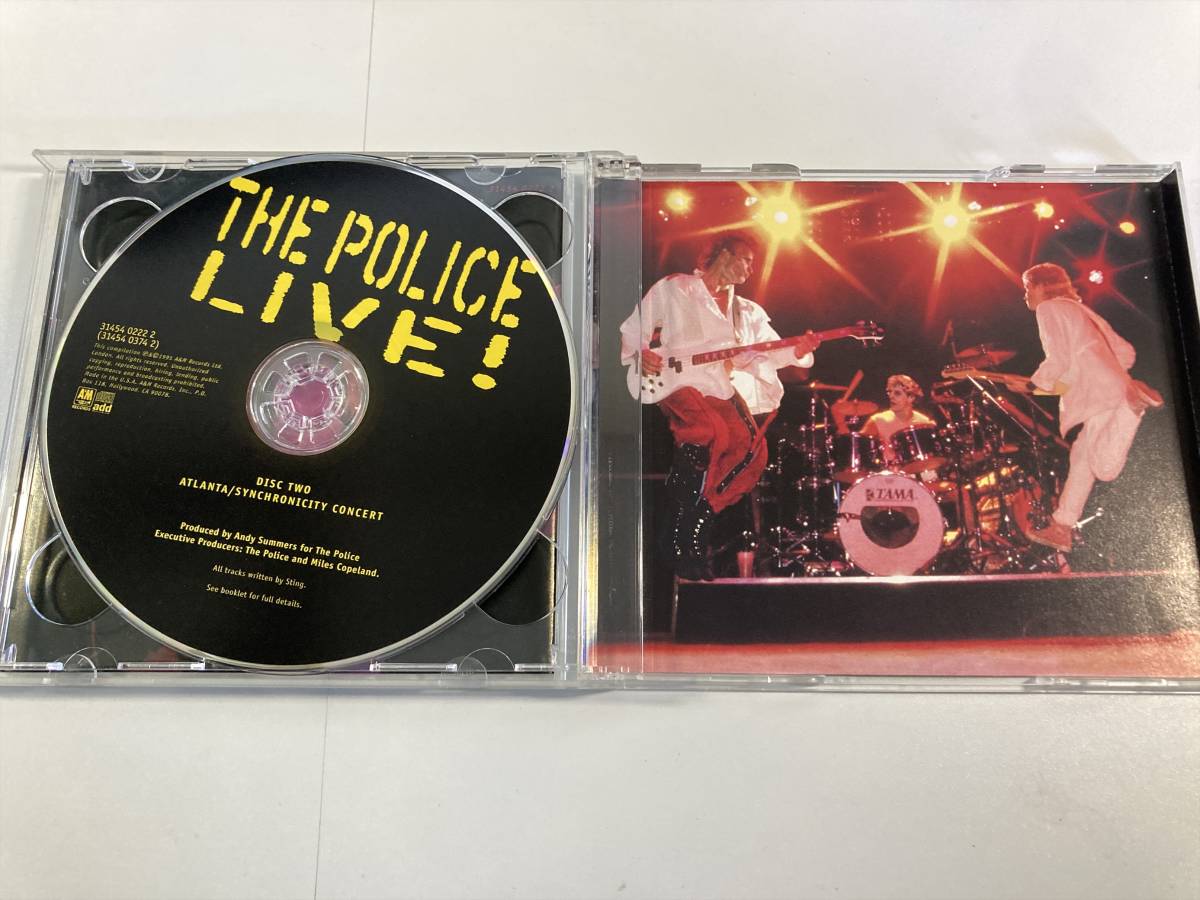 【1】M7485◆The Police／Live!◆ポリス・ライヴ◆2枚組◆輸入盤◆_画像4