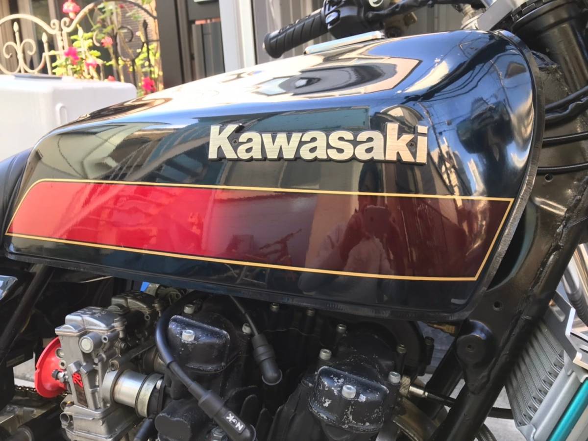 Z400FX　Z400GP　Z400　旧車　絶版　FCR　カスタム車両 E4_画像8