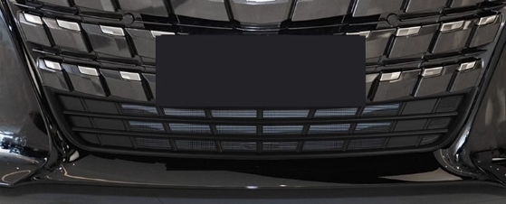 新品 トヨタ ヴェルファイア 40系 2023年- フロント下グリルカバー エンジンフードカバー 防虫ネット　3個セット　_画像3