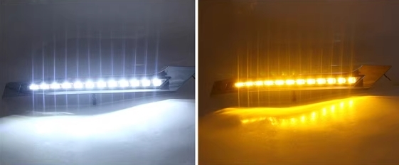 新品 トヨタ　ヴェルファイア 20系 2012-2015デイライト LED ウィンカー フォグランプ年 防水 ランプ ヘッドライト_画像8