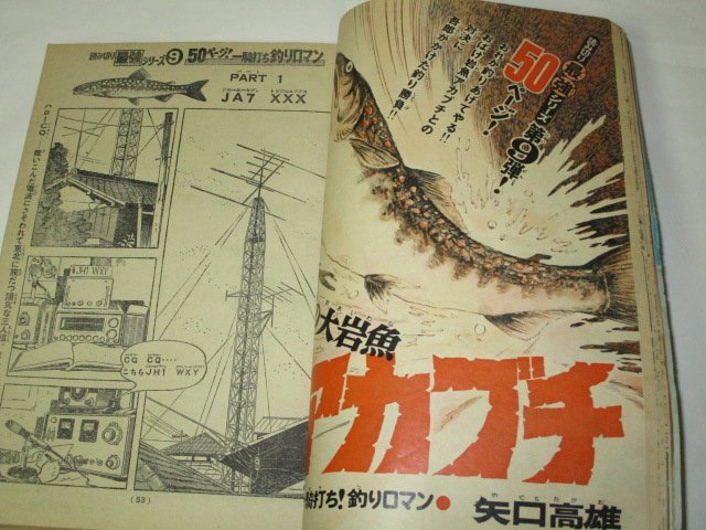 少年マガジン1973 24号 読切幻の大岩魚アカブチ矢口高雄 愛と誠 あしたのジョー6番勝負 松本零士 永井豪 横山光輝 赤塚不二夫 池上遼一 他_画像1