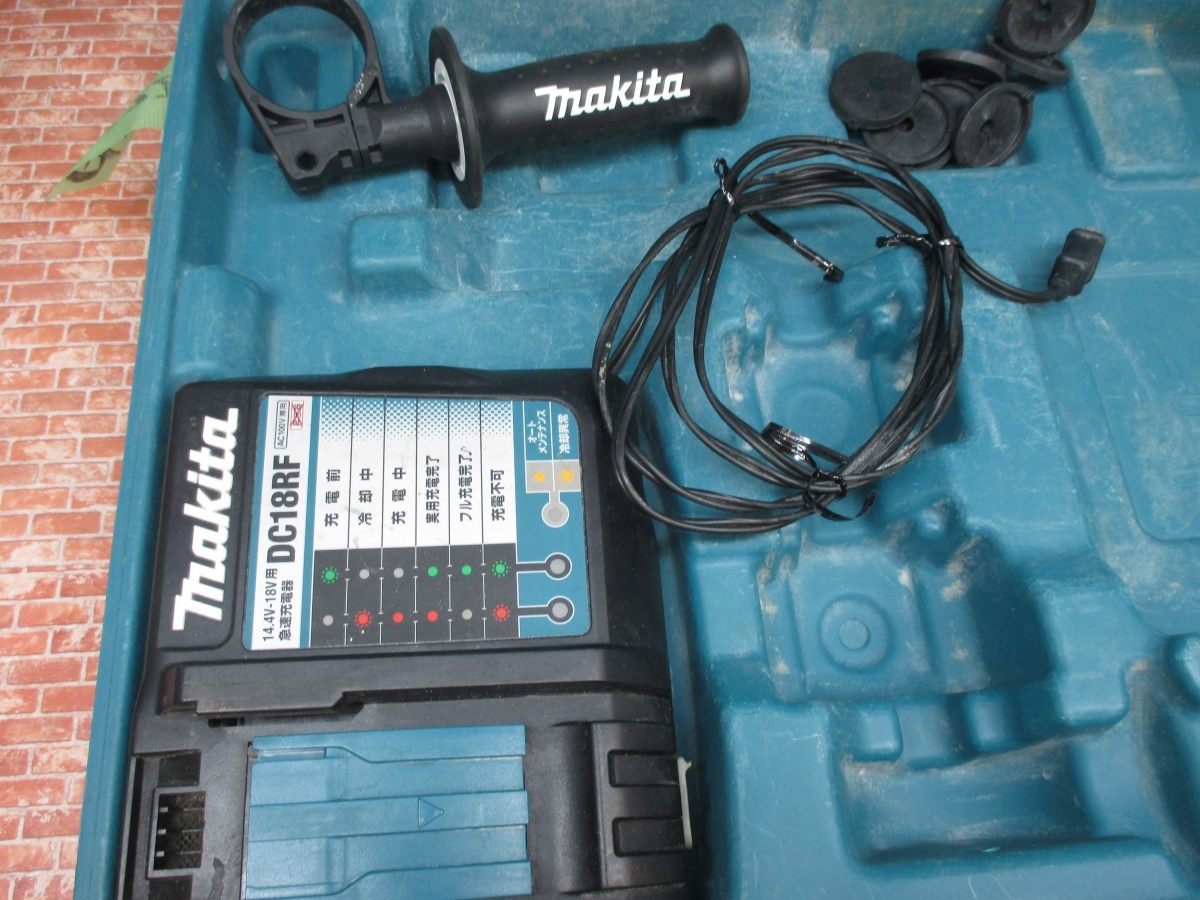 makita マキタ HR244D ハンマドリル 中古品 本体のみ 18V 集じんシステム付【ハンズクラフト宜野湾店】_画像6