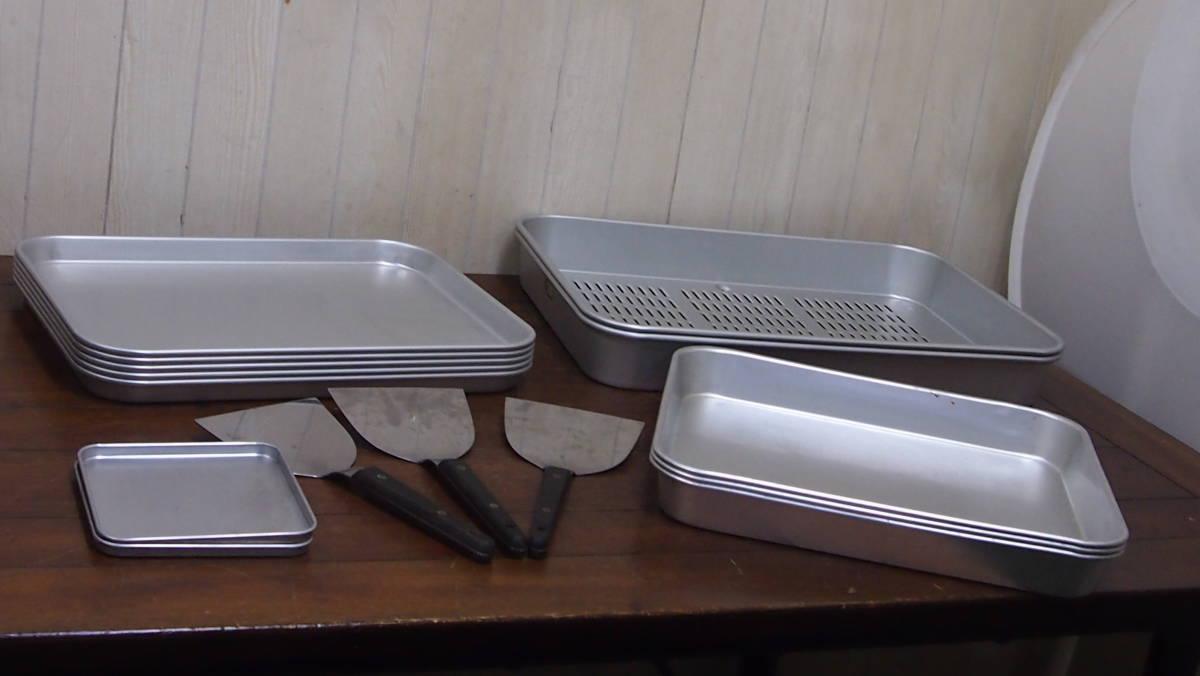 中古品☆店舗☆業務用☆AKAO☆クインバット☆肉バット(大)☆バット1号☆コテ12cmまとめ売り☆401S4-J13742