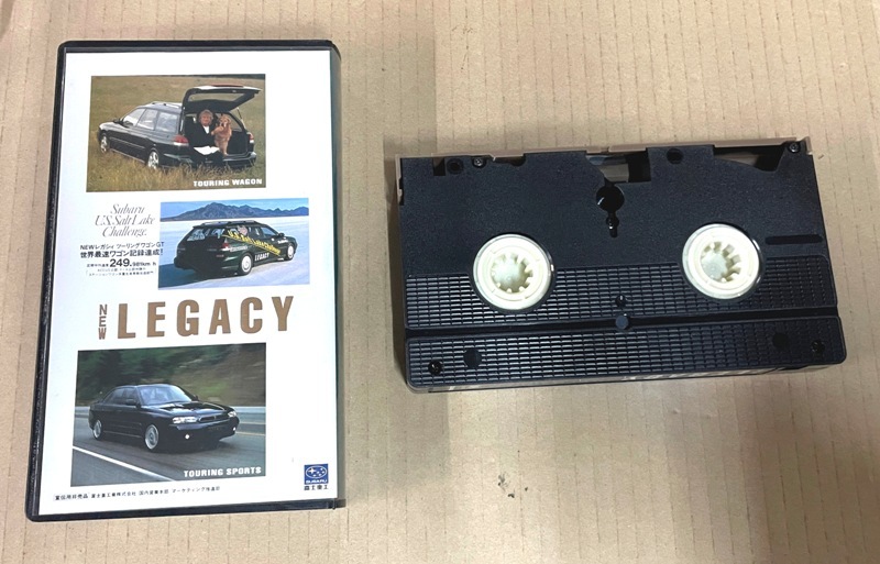 ( б/у ) Subaru Legacy SUBARU LEGACY видеолента VHS