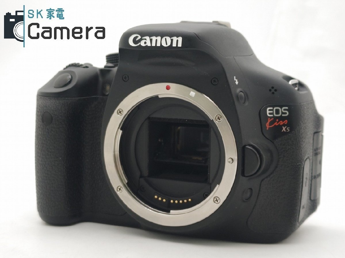 Canon EOS Kiss X5 キャノン 電池付 ファインダーカビ_画像2