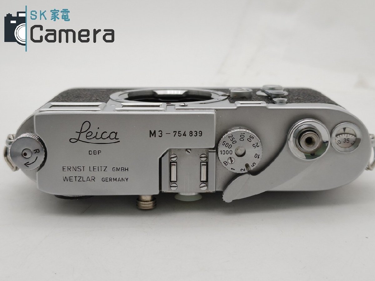 Leica M3 ダブルストローク 75万台 ライカ レンジファインダー_画像2