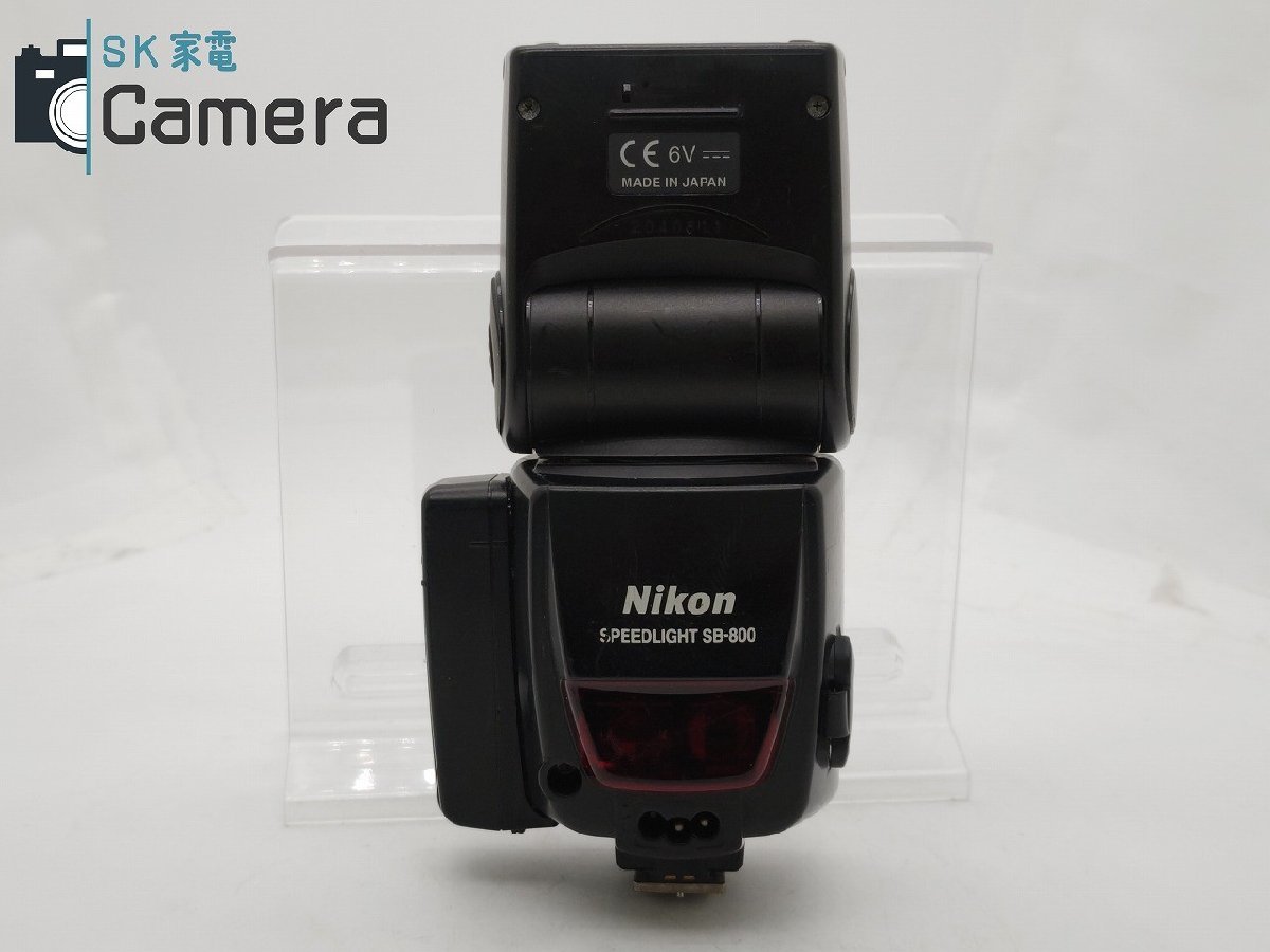 NIKON SPEEDLIGHT SB-800 ニコン スピードライト SD-800付　　③_画像2