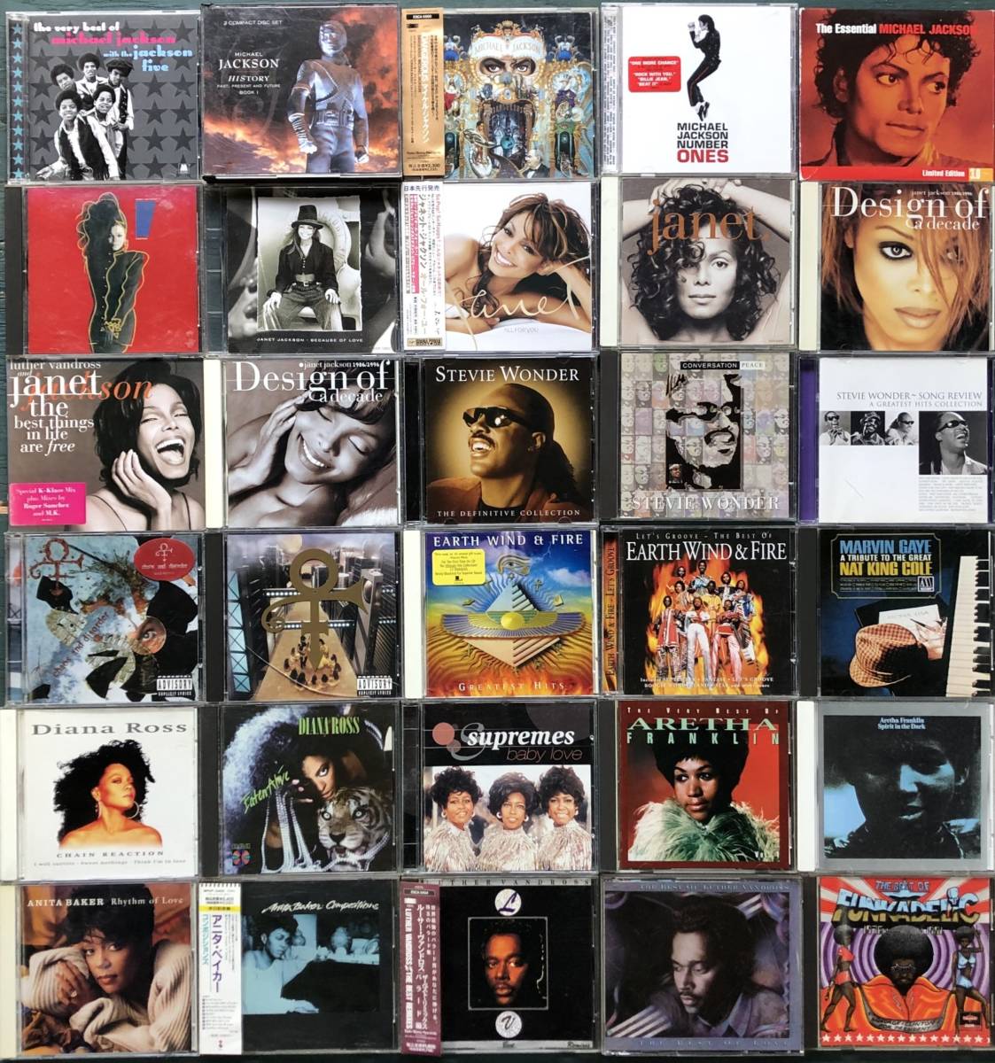 70's,80'sのCD75枚セット マイケル・ジャクソン,Prince,スティーヴィーワンダー,EW&F,スタイリスティックス,サイモンとガーファンクル ほか_画像2