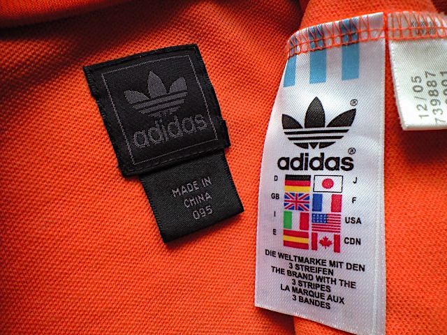 即決 adidas Originals ワールドカップ 74 オランダ代表 ジャージ クライフ TOTAL FOOTBALL トータルフットボール M相当_画像5