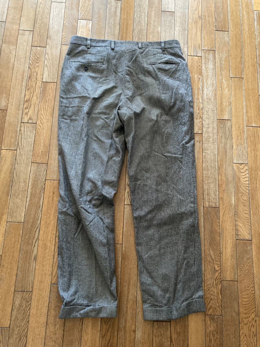 BROOKSBROTHERS wool pants Glenn check W35 Brooks Brothers 