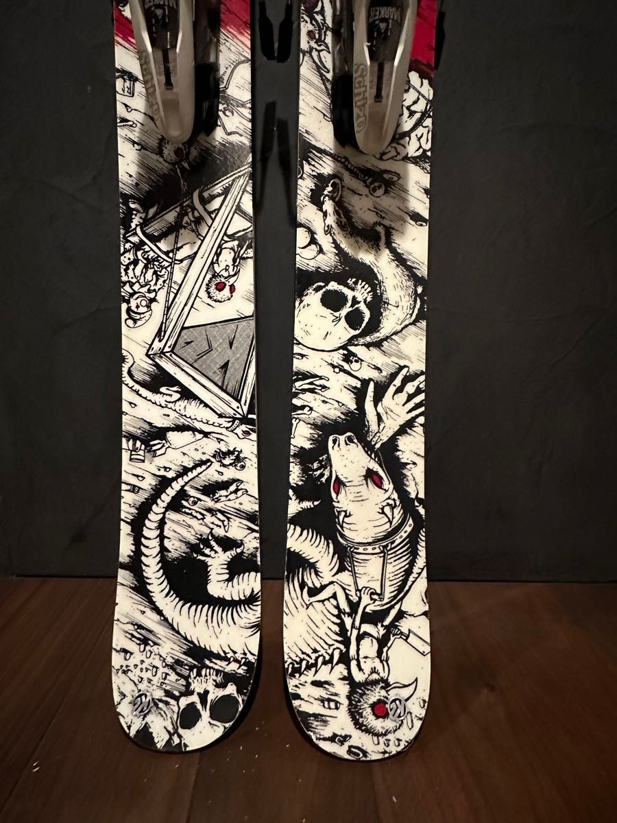 ファットスキー k2 hellbent 174cm 良デザイン 山スキー ファットスキー k2 hellbent 174cm 良デザイン 山スキー