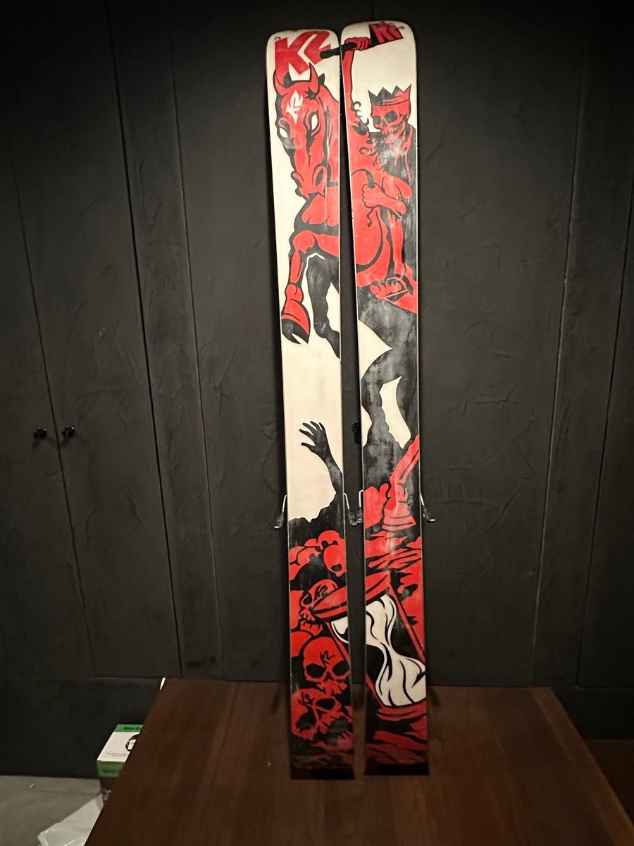 ファットスキー k2 hellbent 174cm 良デザイン 山スキー ファットスキー k2 hellbent 174cm 良デザイン 山スキー