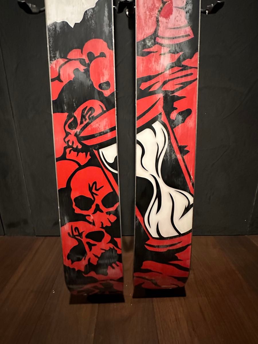 ファットスキー k2 hellbent 174cm 良デザイン 山スキー ファットスキー k2 hellbent 174cm 良デザイン 山スキー