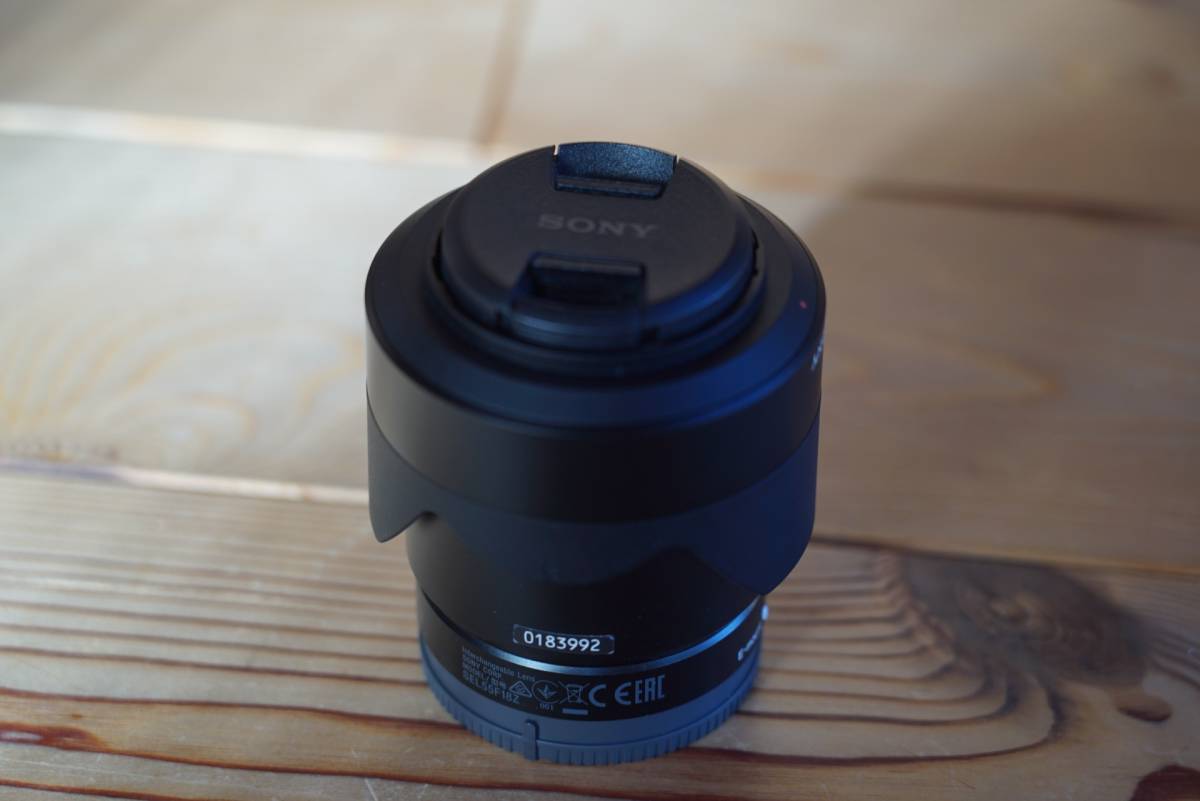 Sony ソニー Sonnar T＊ FE 55mm F1.8 ZA SEL55F18Z Eマウント 極美品_画像2