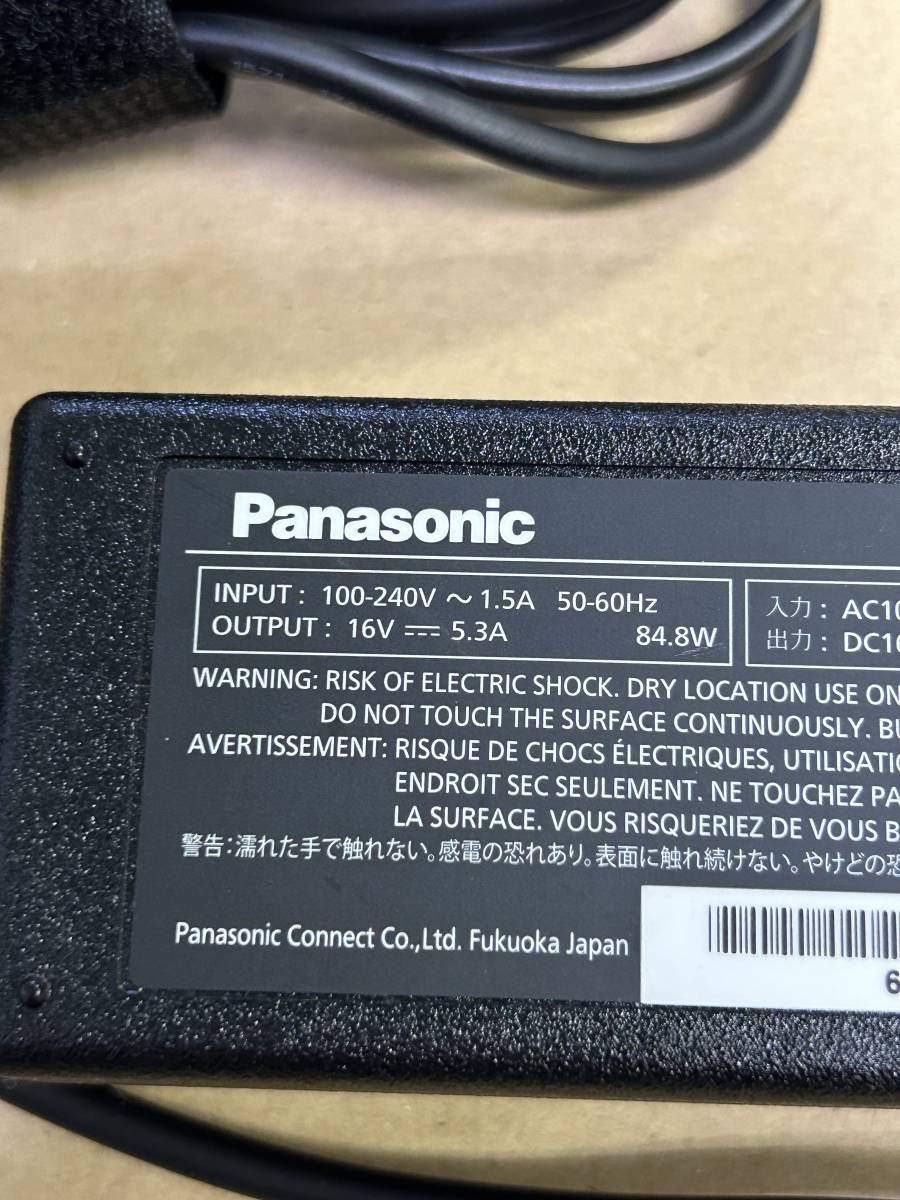 Panasonic ACアダプタ CF-AA65D2A M2 16V 5.3A 外径5.5 内径2.6 _画像3